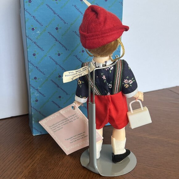 Madame Alexander Hansel Boy 8 inch Vintage Doll 453 READ - Picture 8 of 15